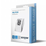 Riidest tolmukott SQOON 52096-4; Nilfisk King/Extreme 3-D; 4 tk