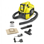 Tolmuimeja kuiv- ja m&auml;rgpuhastamiseks Karcher WD 1; 18 V; 1x2,5 Ah aku