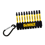 L&ouml;&ouml;kpadrunite komplekt DeWalt DT7275-QZ; 57 mm; 10 tk