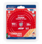 L&otilde;ikeketas Specialist+ LTW1653620-T; 165x20x1,0 mm; Z36; 15&deg;
