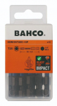 L&ouml;&ouml;kkruvikeerajate otsakute komplekt Bahco 66IM/50T25C-10P; T25; 50 mm; 10 tk