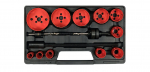 Augufreesi komplekt Yato YT-3381; 19-76 mm; 15 tk
