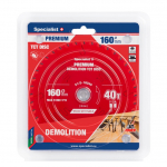 L&otilde;ikeketas Specialist+ LTCW1604020-T; 160x20x1,0 mm; Z40; 18&deg;