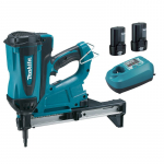 Juhtmevaba gaasinaelap&uuml;stol Makita GN420CLSE; 7,2 V; 2x1,0 Ah aku