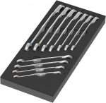 K&auml;ristiga mutriv&otilde;tmete komplekt Wera WE05150123001; 11 tk