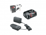 Tarvikute komplekt Bosch Starterset 18V Alliance; 18 V; 1x2,5 Ah aku