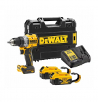 Akutrell-kruvikeeraja DeWalt DCD800P2LRT-QW; 18 V; 2x5,0 Ah aku