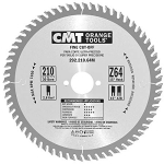 Saeketas puidule CMT 292; 210x2,8x30,0 mm; Z64; 15&deg;