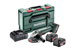 Nurklihvija Metabo W 18 L 9-125 Quick Set; 18 V; 3x4,0 Ah aku