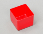 Plastkarp Allit EuroPlus 45/1; 54x54x54 mm; punane
