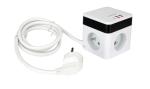 Pikendusjuhe Sthor 72480; 1,5 m; 3 USB; 20 W