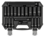 L&ouml;&ouml;kpadrunv&otilde;tmete komplekt Yato YT-10556; 1/2''; 19 tk
