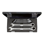 K&auml;ristiga mutriv&otilde;tmete komplekt Gedore 2327651; 8-19 mm; 5 tk