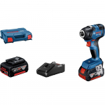 L&ouml;&ouml;kmutrikeeraja Bosch GDR 18V-200; 18 V; 2x4,0 Ah aku