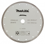 Teemantl&otilde;ikeketas Makita Turbo; 230 mm