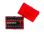 Kruviotsikute komplekt Condor Werkzeug C0308; 1/4''; 6,3 mm; 33 tk