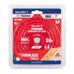 L&otilde;ikeketas Specialist+ LTW1602420-T; 160x20x1,0 mm; Z24; 15&deg;