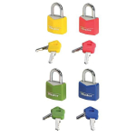 Lukk MasterLock 9121EURTCOLCC; 20 mm; 2 tk