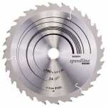 Saeketas puidule Bosch SPEEDLINE WOOD; 190x2,6x20,0 mm; Z24; 15&deg;
