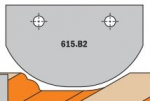 Profiilinoad l&otilde;ikepeadele CMT 615.B2; 1 tk