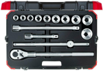 Padrunv&otilde;tmete komplekt Gedore 3300011; 3/4''; 14 tk