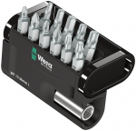 Kruviotsikute komplekt Wera BIT-CHECK 12 Metal 1; HEX/PH/PZ/TX; 12 tk