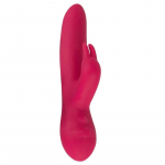 Vibraator Dark Pink Silicone Rabbit