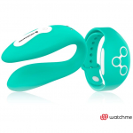 Paaride vibraator Wearwatch Dual Pleasure (roheline)