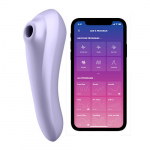 Kliitoristimulaator Dual Pleasure (lilla)