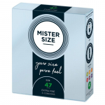 Kondoomid Mister Size 47 (3 tk)