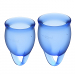 Sinised menstruatsioonitopsid Satisfyer Feel Confident (2 tk)