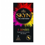 Lateksivabad kondoomid SKYN 5 Senses (5 tk)