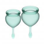 Rohelised menstruatsioonitopsid Satisfyer Feel Good (2 tk)