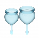 Sinised menstruaalanumad Satisfyer Feel Good (2 tk)