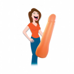 T&auml;ispuhutav peenis-suveniir Captain Pecker