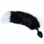 Anaaltapp Seksikas saba (must ja valge)