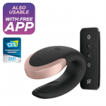 Paaride vibraator Satisfyer Double Love (must)