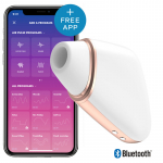 Kliitoristimulaator Satisfyer Love Triangle (valge)