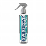 Antibakteriaalne m&auml;nguasjade ja keha puhastusvahend Swiss Navy (177 ml)