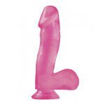 Pipedream Basix 6.5 dildo (roosa)