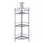 Must metallist nurgas kokkupandav lillestend - Esschert Design