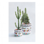 Tekstiil lillepoti katted komplektis 2 tk &oslash; 27 cm Animals Otomi &ndash; Madre Selva