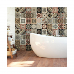 24 seinakleebise komplekt Seinakleebised plaadid , 10 x 10 cm Piura - Ambiance