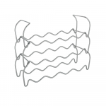 Kolmetasandiline hoidik 12 veinipudelile Vein, pikkus 45 cm - Metaltex
