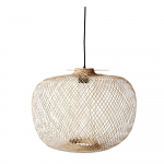 Rippvalgusti bambusest varjuga &oslash; 42 cm Rodi - Bloomingville
