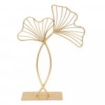 Dekoratsioon kullast Leaf Glam, k&otilde;rgus 35 cm - Mauro Ferretti