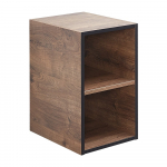 Pruun madal vannitoakapp tammepuust 30x51 cm Set 374 - Pelipal