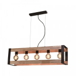 Must rippvalgusti 20x90 cm Varna - Candellux Lighting