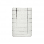 Valge puuvillane r&auml;tik 70x140 cm Tile Stone - Mette Ditmer Denmark