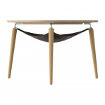 &Uuml;mmargune tammepuidust diivanilaud &oslash; 80 cm Hang Out - UMAGE
